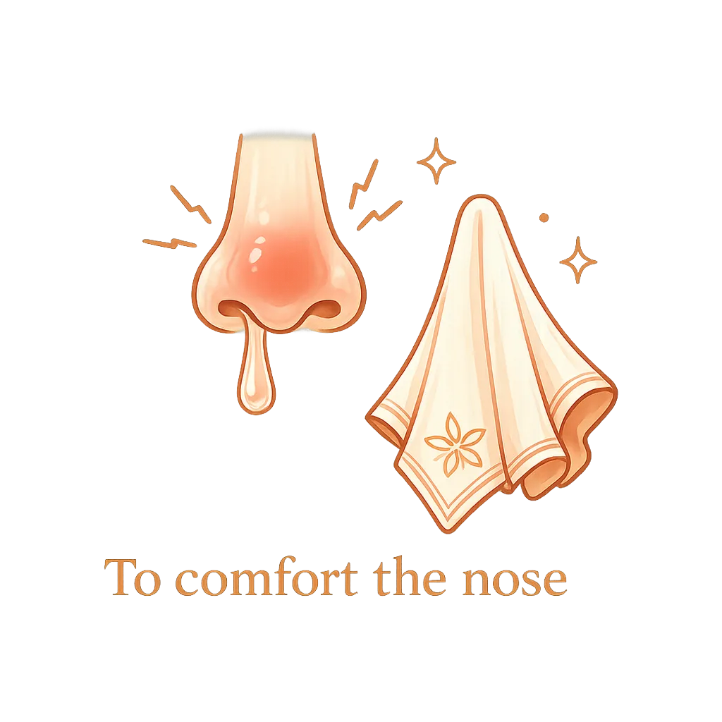 To comfort the nose